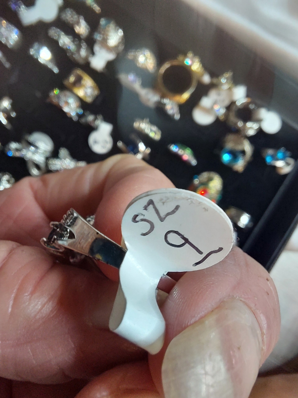 FILAGRE HEART RINESTONE - Picture 6 of 6